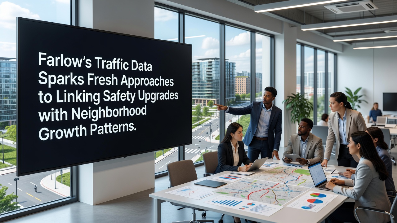 Farlow's Traffic Data Sparks Fresh Approaches to Linking Safety Upgrades with Neighborhood Growth Patterns