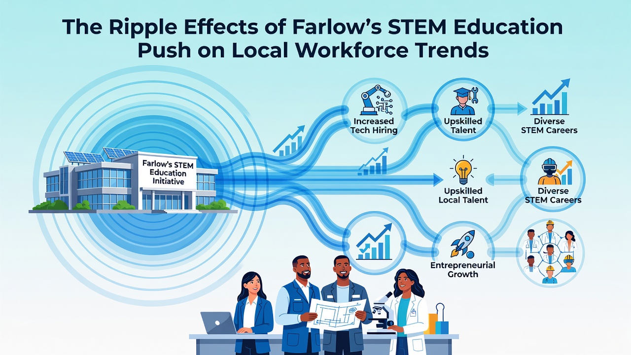 The Ripple Effects of Farlow's STEM Education Push on Local Workforce Trends